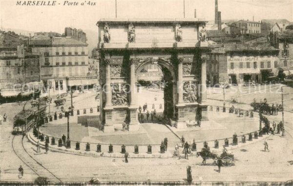 Marseille Bouches-du-Rhone Porte d_Aix