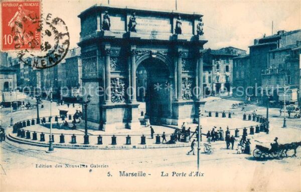 Marseille Bouches-du-Rhone La Porte d_Aix