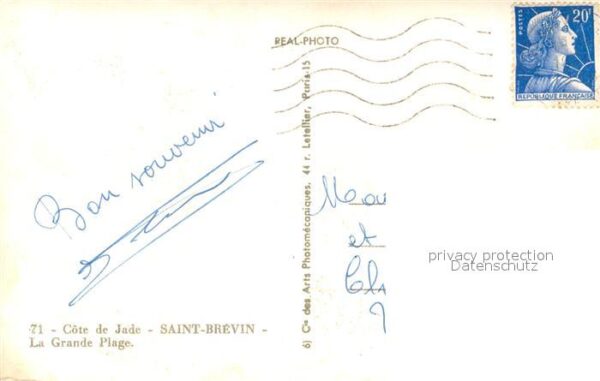 Saint-Brevin-l Ocean Loire Atlantique Cote de Jade La Grande Plage – Bild 2