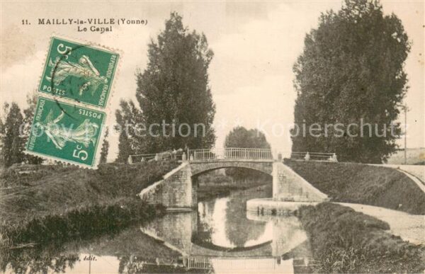 Mailly-la-Ville Le Canal
