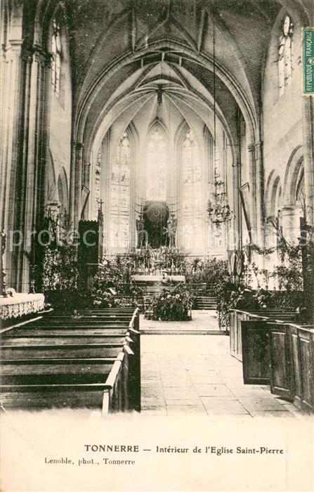 Tonnerre Interieur de l’Eglise Saint Pierre