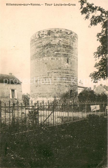 Villeneuve-sur-Yonne Tour Louis le Gros