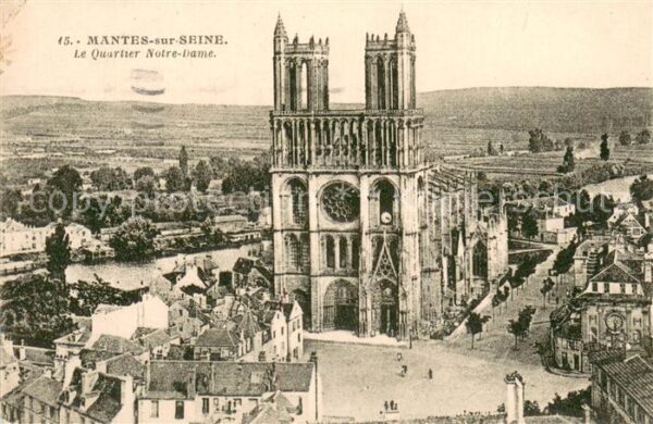 Mantes-sur-Seine Le Quartier Notre Dame