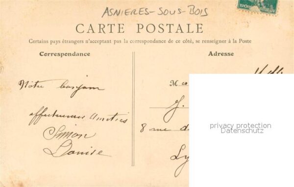 Bois 92-Colombes Ancien Chateau feodal du Marquis de Gou – Bild 2