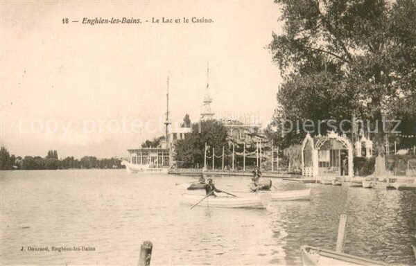 Enghien-les-Bains La Lac et le Casino
