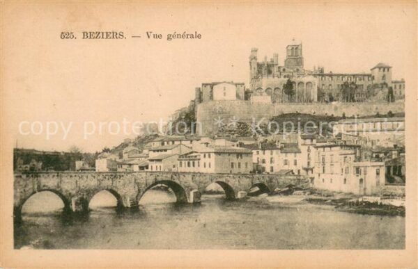 Beziers Vue generale