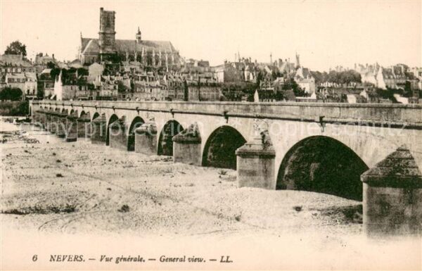 Nevers 58 Vue Generale Pont