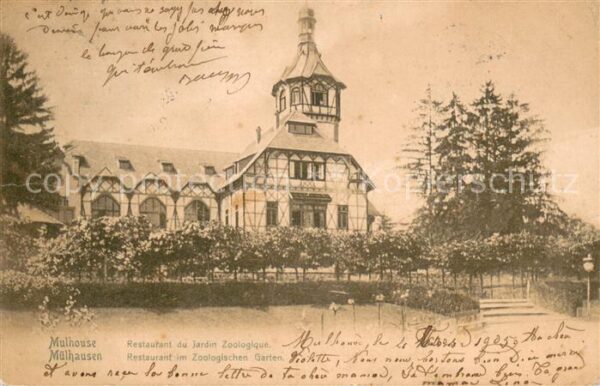 Mulhouse Muehlhausen Restaurant du Jardin Zoologique