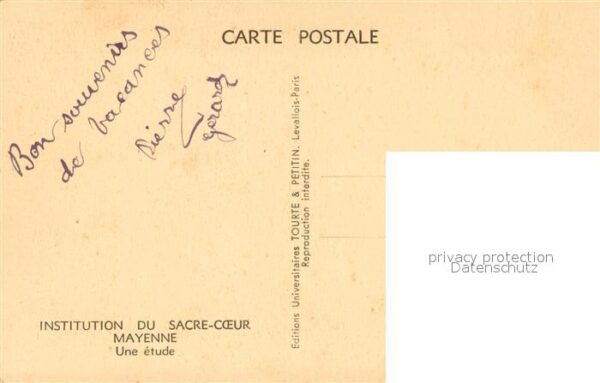 Mayenne Institution du Sacre Coeur une étude – Bild 2