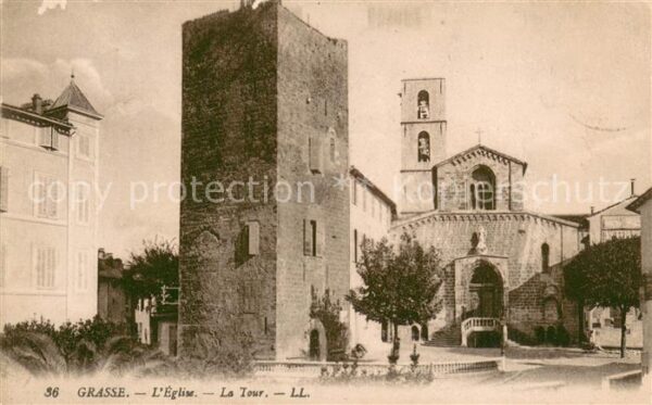 Grasse Alpes Maritimes Eglise la tour