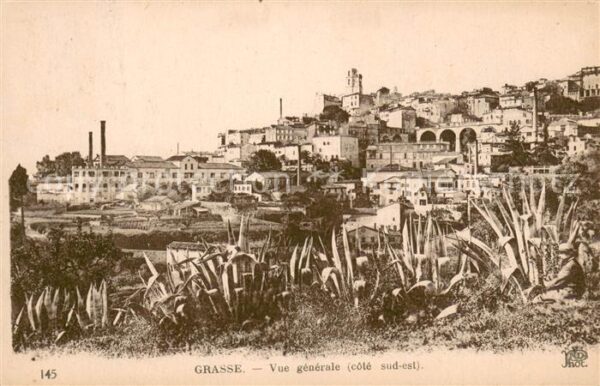 Grasse Alpes Maritimes Vue Generale