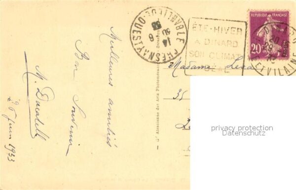 Dinard 35 Vue aérienne du casino et de la plage – Bild 2
