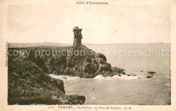 Parame St-Malo Le Minihie Tour du Bonheur Côte d_Emera