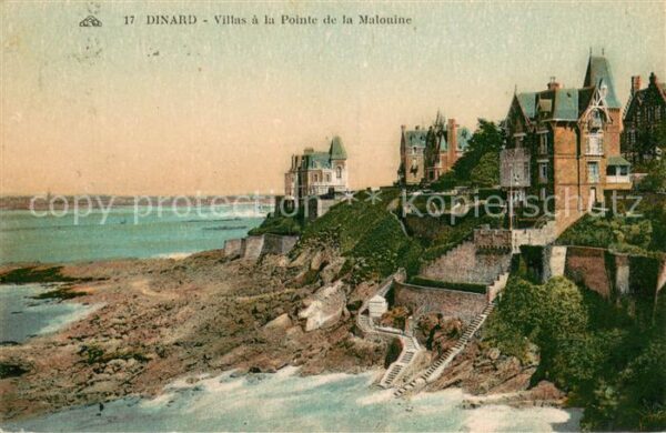 Dinard 35 Villas a la Pointe de la Malouine Côte