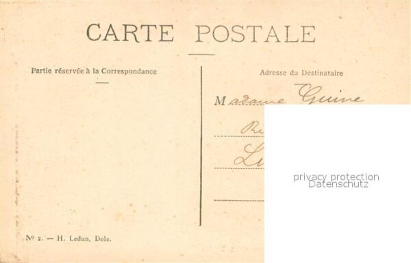 Dole Jura La Fontaine du Lion Attiret XVIIIe sièc – Bild 2