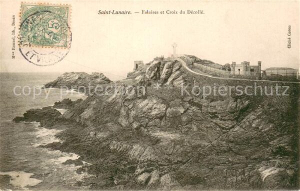Saint-Lunaire Falaises et Croix du Décollé