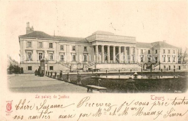 Tours Indre-et-Loire Palais de Justice