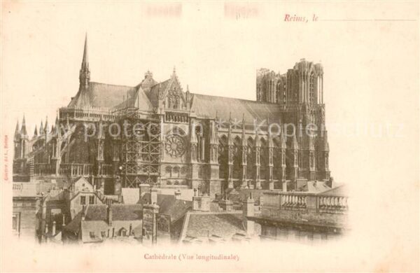 Reims 51 La Cathedrale