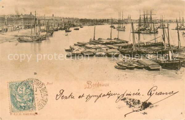 Bordeaux Le port