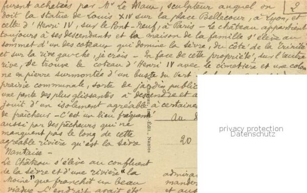 Clisson Chateau et la Sèvre au pont du Nid d_Oi – Bild 2