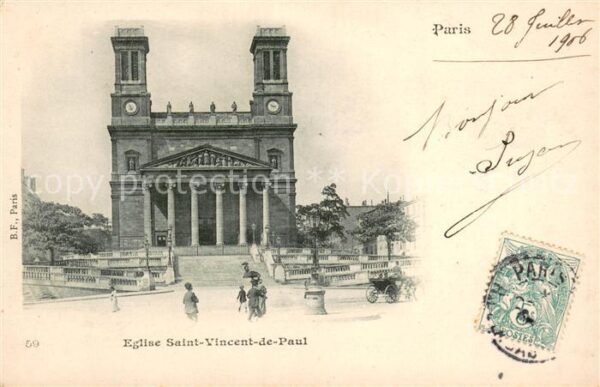 Paris Eglise Saint Vincent de Paul