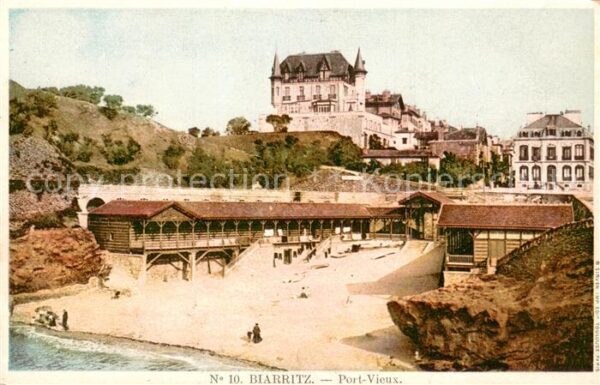 Biarritz Pyrenees Atlantiques Port vieux