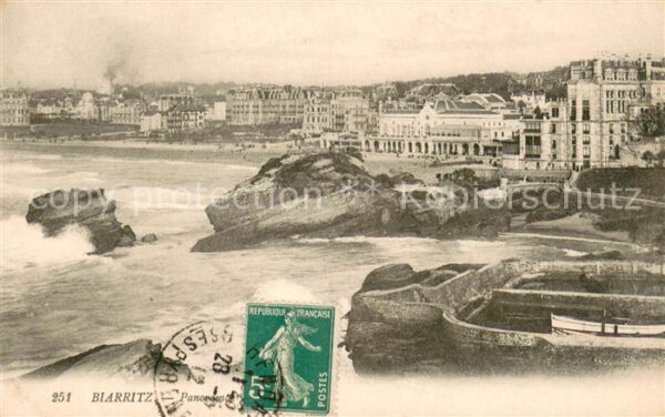 Biarritz Pyrenees Atlantiques Panorama