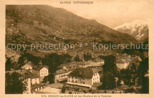 Brides-les-Bains et les glaciers de la Vanoise
