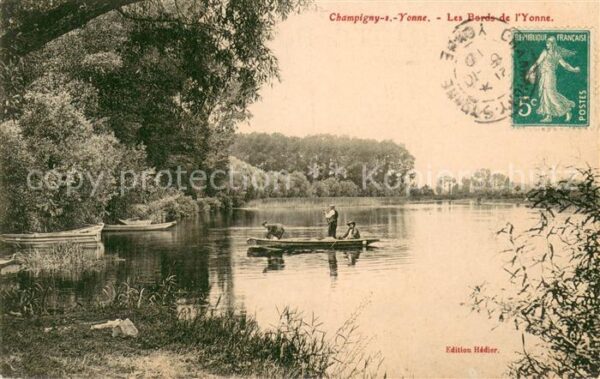 Champigny Yonne Les bords de l'Yonne