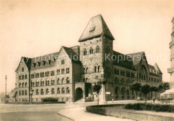 Metz  57 Moselle Hauptpost