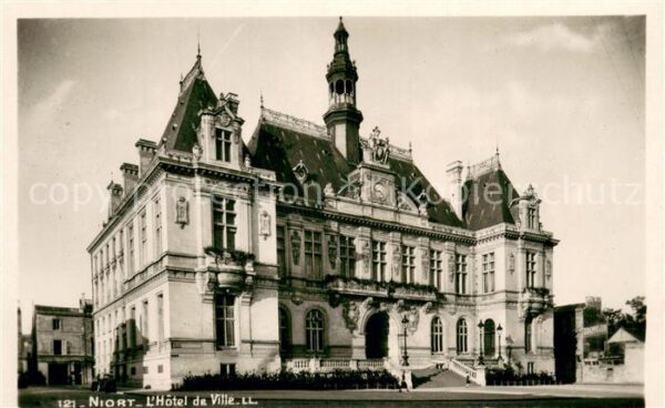 Niort 79 Hôtel de Ville Rathaus