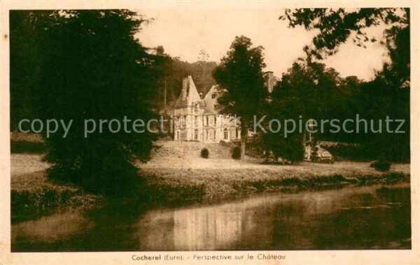 Cocherel Houlbec Perspective sur le Chateau