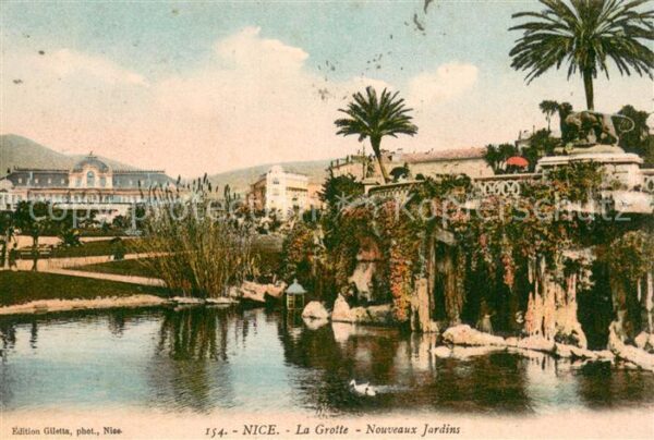 Nice 06 La grotte nouveaux jardins