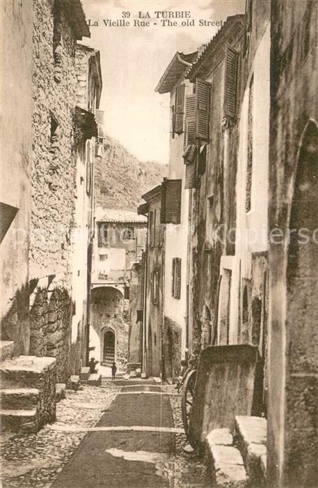 La Turbie La vieille rue