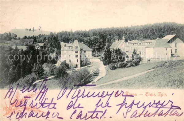 Trois Epis Haut Rhin Elsass Vue Generale