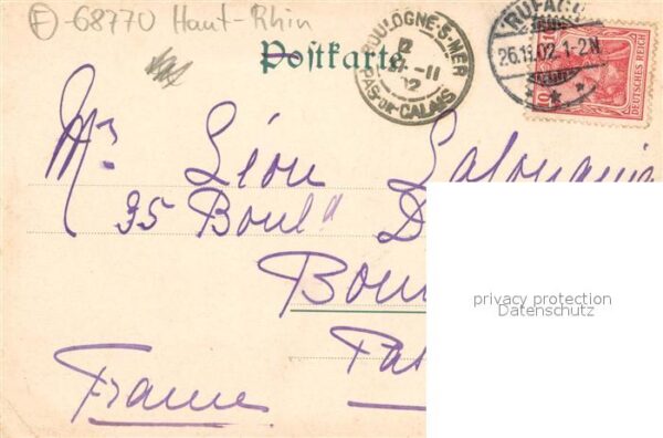 Trois Epis Haut Rhin Elsass Vue Generale – Bild 2