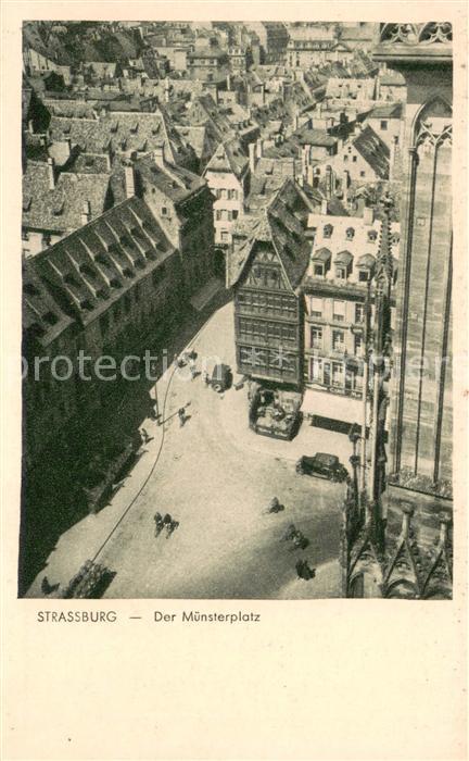 Strassburg Elsass Münsterplatz