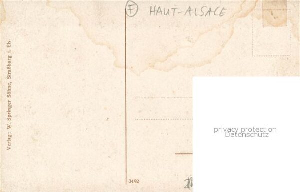 Oelenberg Elsass Abtei Schlachten 1914 Kriegsschauplatz – Bild 2