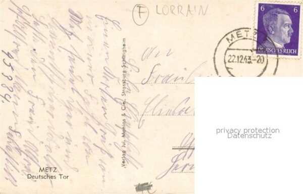 Metz  57 Moselle Deutsches Tor – Bild 2