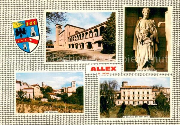 Allex Sanctuaire de l'Archiconfrérie Statue d