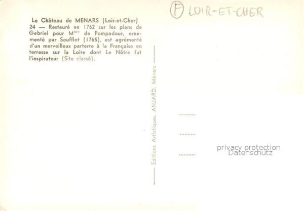 Menars Chateau Schloss – Bild 2