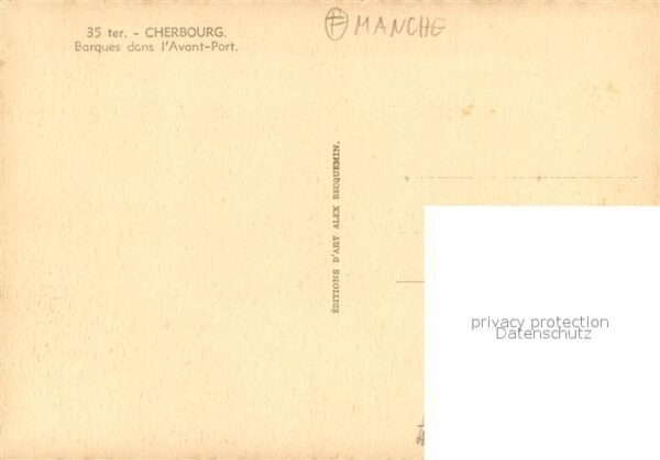 Cherbourg Barques dans l'Avant Port – Bild 2