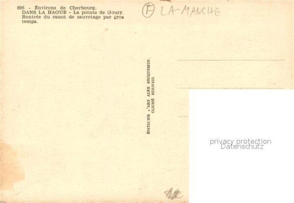 Cherbourg Dans la Hague Pointe de Goury Rentrée d – Bild 2