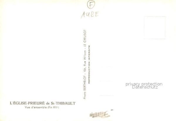 Saint-Thibault Aube Eglise Prieuré fin XIIIe siècle – Bild 2