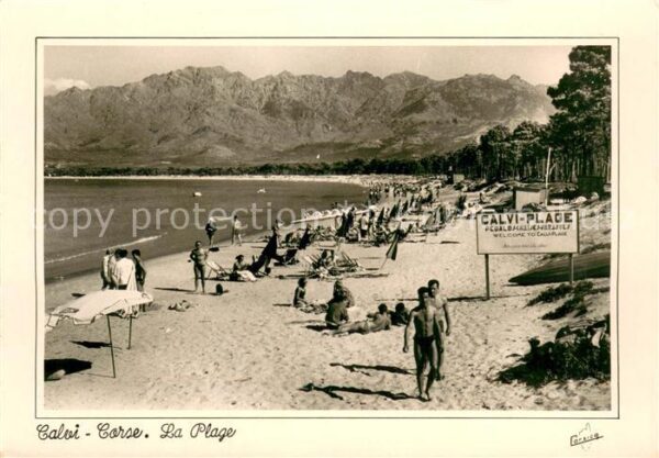 Calvi La plage