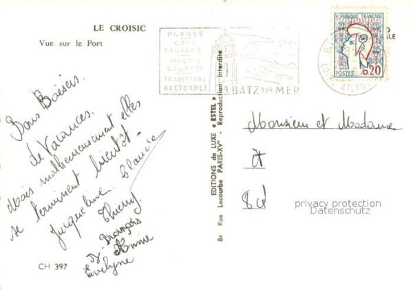 Le Croisic Vue sur le port – Bild 2
