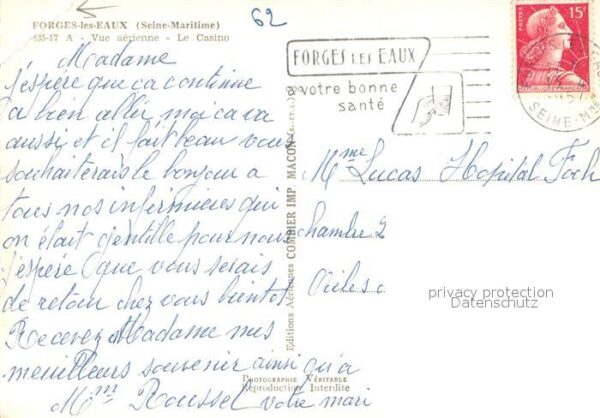 Forges-les-Eaux Le casino vue aérienne – Bild 2
