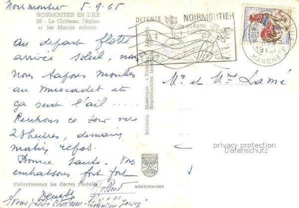 Noirmoutier-en-l Ile Chateau Eglise et les marais salants – Bild 2