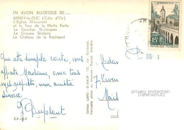 Arnay-le-Duc Eglise Saint Laurent Tour de la Motte F – Bild 2