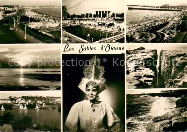 Les Sables-d Olonne Vues d_ensemble Boulevard Plage Piscine